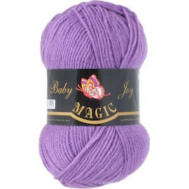 Пряжа Magic "Baby Joy" 5713 гиацинт Шерсть-30%, акрил-70% 50 гр 133 м